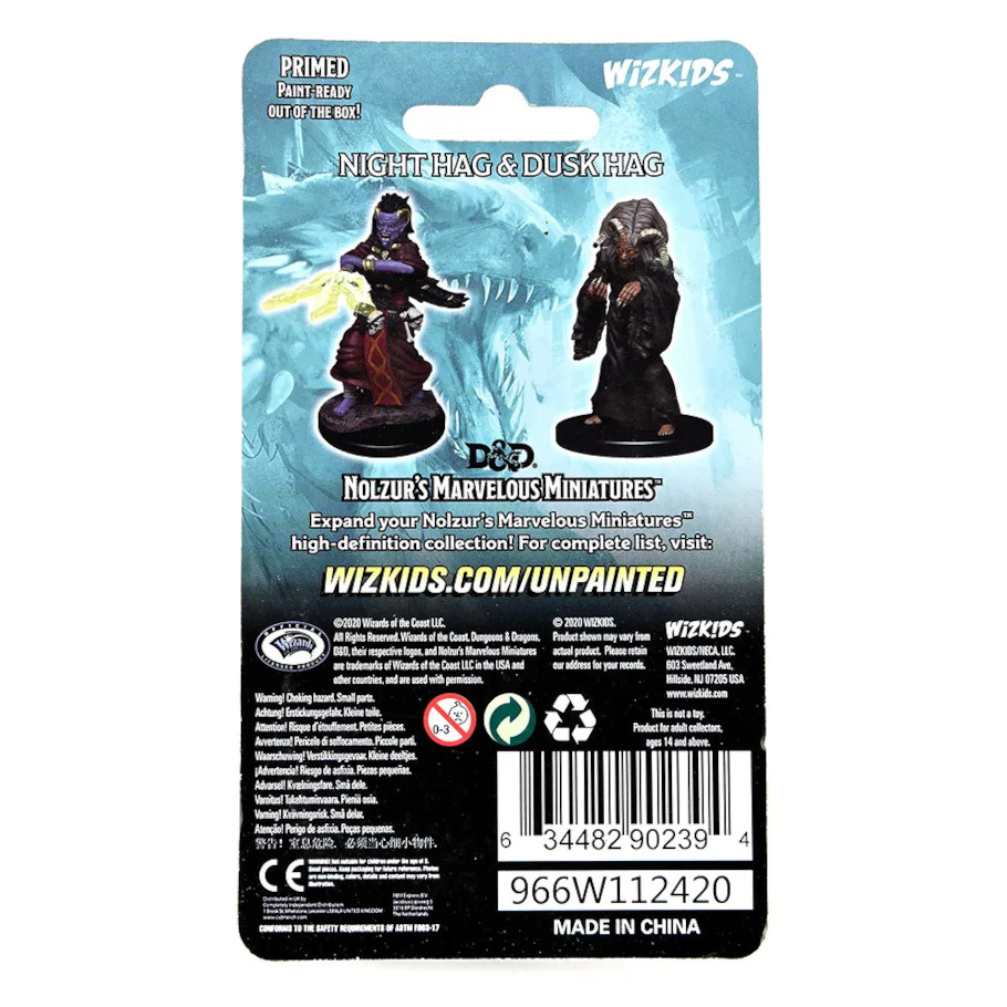 Nolzur's Marvelous Miniatures: Night Hag & Dusk Hag