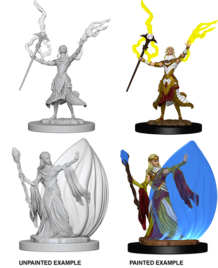 Nolzur's Marvelous Miniatures: Elf Wizard Female