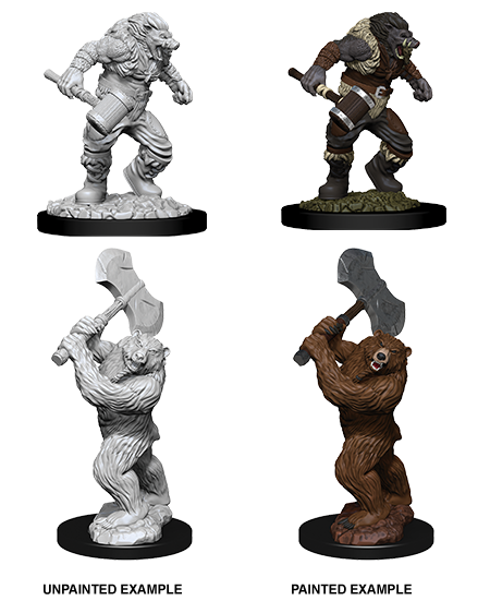 Nolzur's Marvelous Miniatures: Wereboar & Werebear