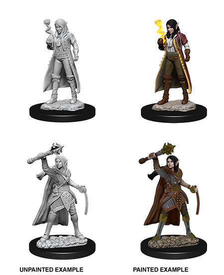 Nolzur's Marvelous Miniatures: Elf Cleric Female