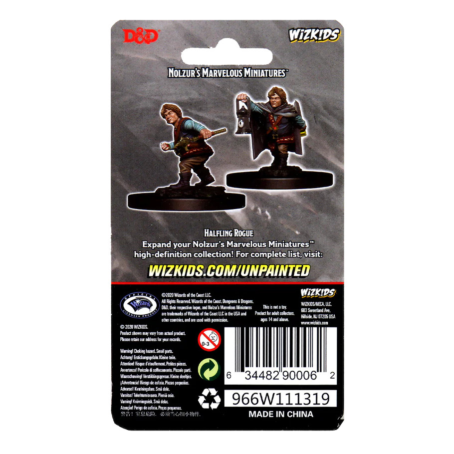Nolzur's Marvelous Miniatures: Halfling Rogue W11