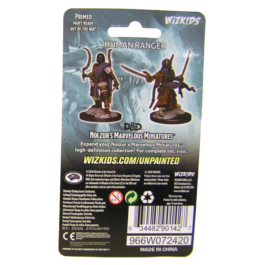 Nolzur's Marvelous Miniatures: Human Ranger Male W13