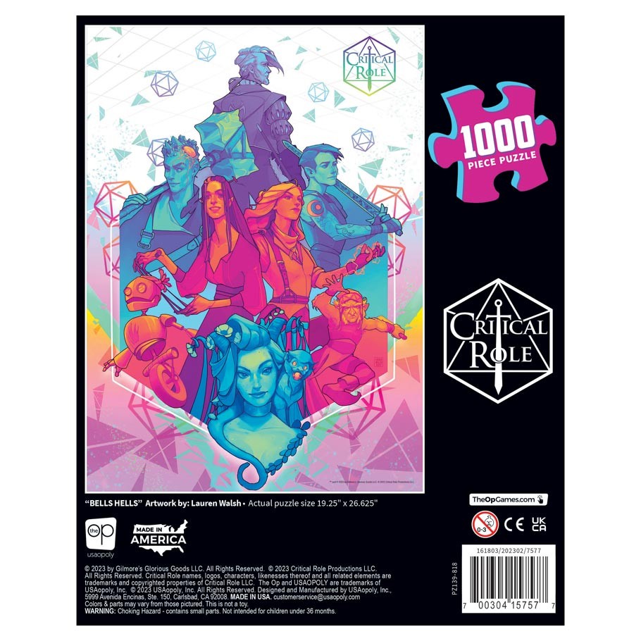 Puzzle: Critical Role Bells Hells 1000pc