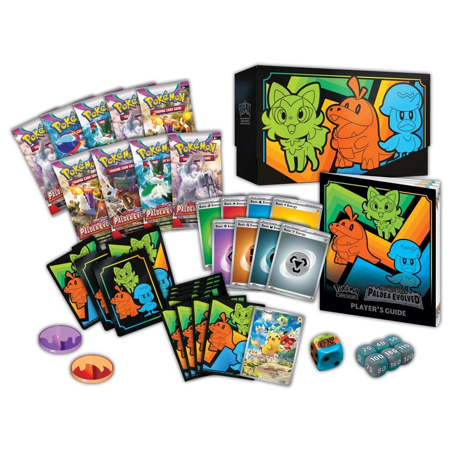 Pokémon: Scarlet & Violet Paldea Evolved Elite Trainer Box