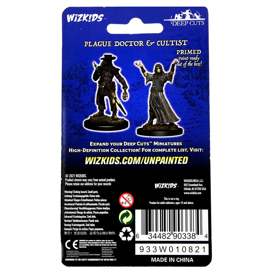 WizKids Deep Cuts: Plague Doctor & Cultist