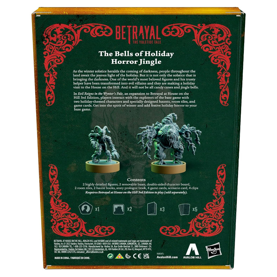 Betrayal at House on the Hill: Evil Reigns in the Wynter's Pale Expansion