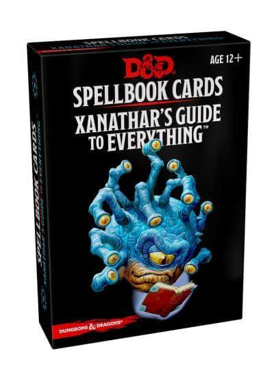 D&D Spellbook Cards: Xanathars Guide