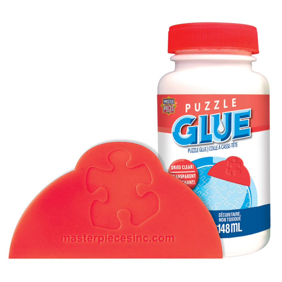 Jigsaw Puzzle Glue with Applicator - 5 oz