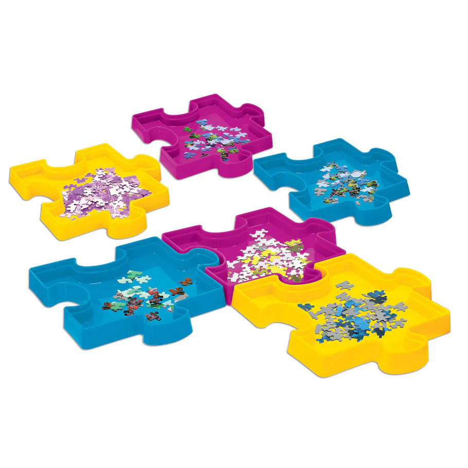 Jigsaw Puzzle Sort & Save - Sorting Trays