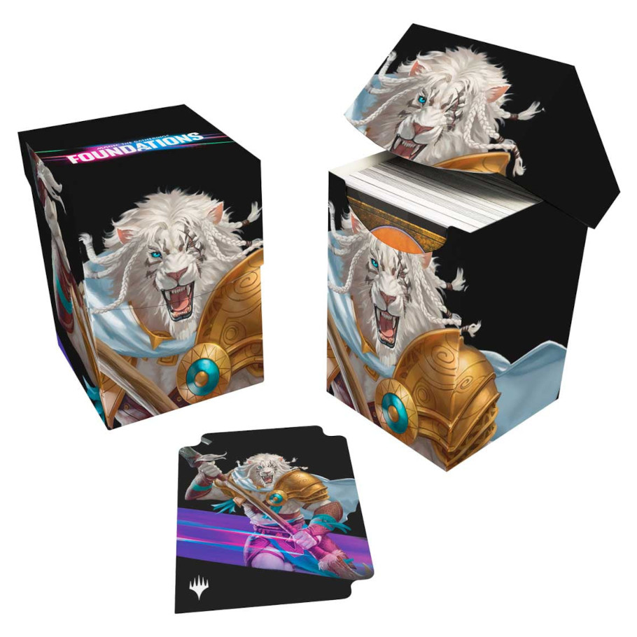Deck Box: MTG Foundations Ajani 100+