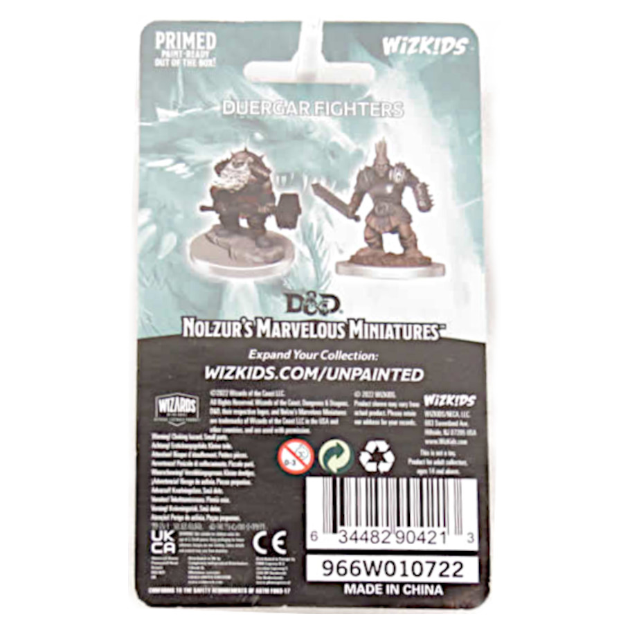 Nolzur's Marvelous Miniatures:  Duergar Fighters