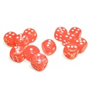 Dice: 12d6 Festive Dahlia/white