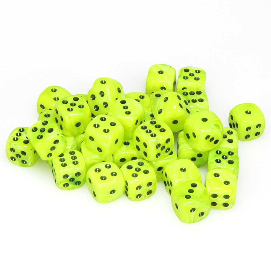 Dice: 36d6 Vortex Bright Green/black