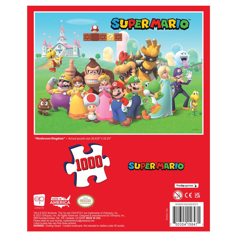 Puzzle: Super Mario "Mushroom Kingdom" 1000pc