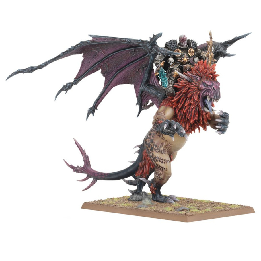 Warhammer: The Old World: Warriors of Chaos: Chaos Lord on Manticore