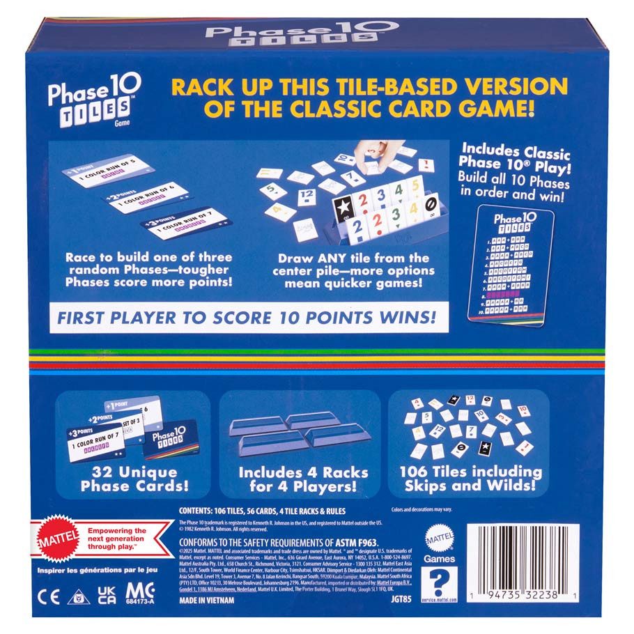 Phase 10 Tiles