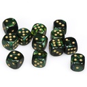 Dice: 12d6 Scarab Jade/gold