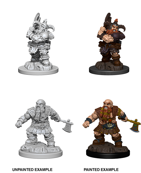 Nolzur's Marvelous Miniatures: Dwarf Barbarian Male