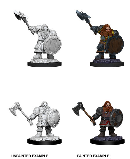 Nolzur's Marvelous Minis: Dwarf Fighter Male