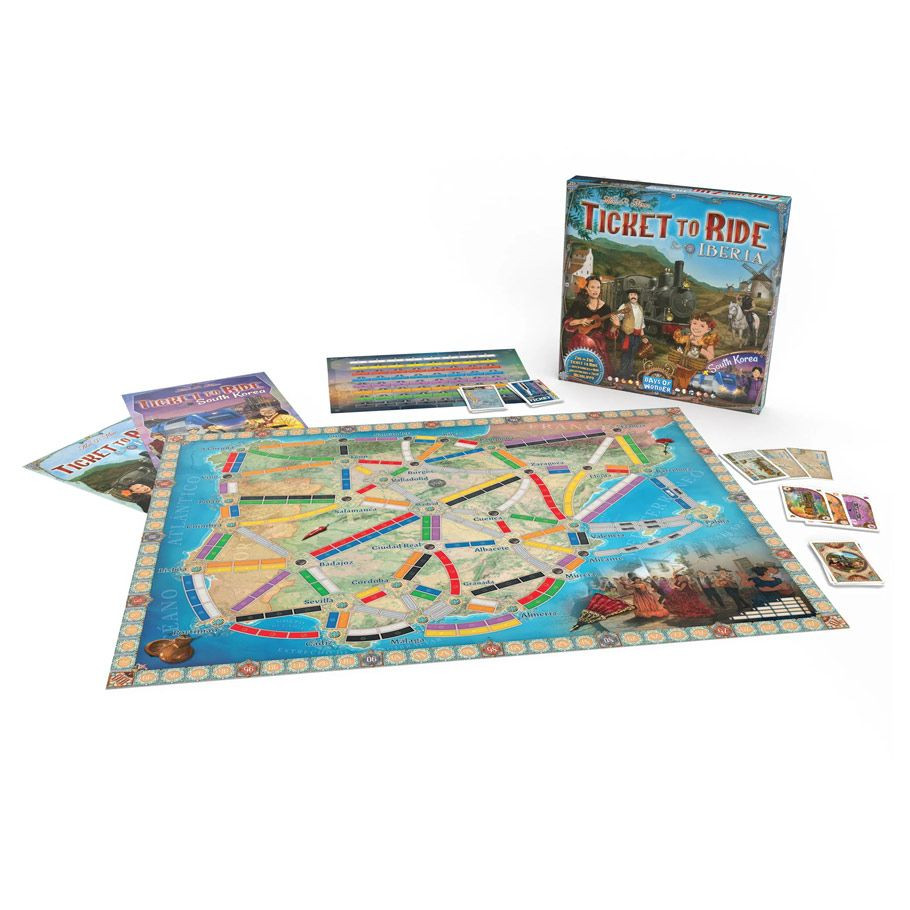 Ticket to Ride: Iberia & South Korea