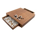 LPG Classics: Wooden Weiqi/Go Set - 30 cm Board with Drawers