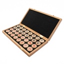 LPG Classics: Wooden Chinese Chess Set - 35 cm Foldable Board