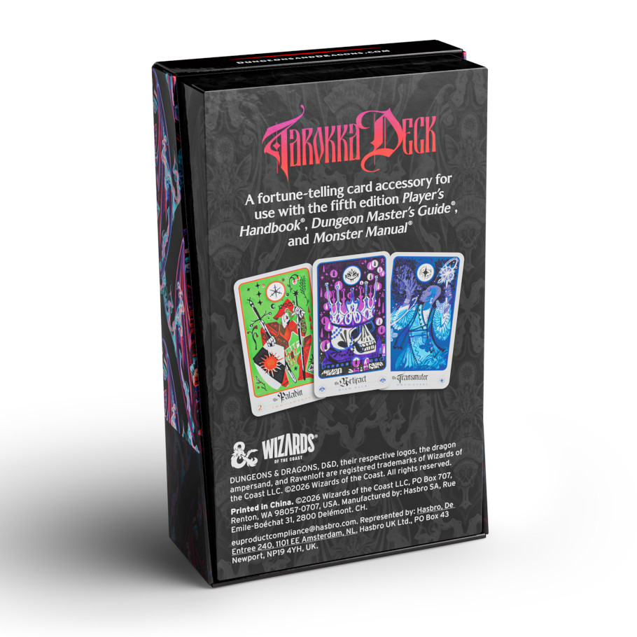 D&D 5.5: Ravenloft: The Horrors Within - Tarokka Deck