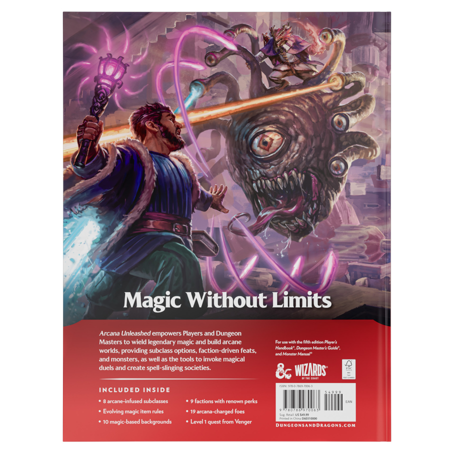 D&D 5.5: Unleashed Arcana