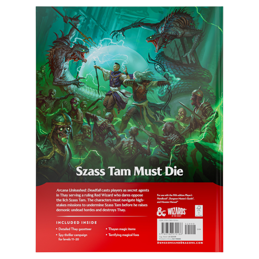 D&D 5.5: Arcana Unleashed: Deadfall