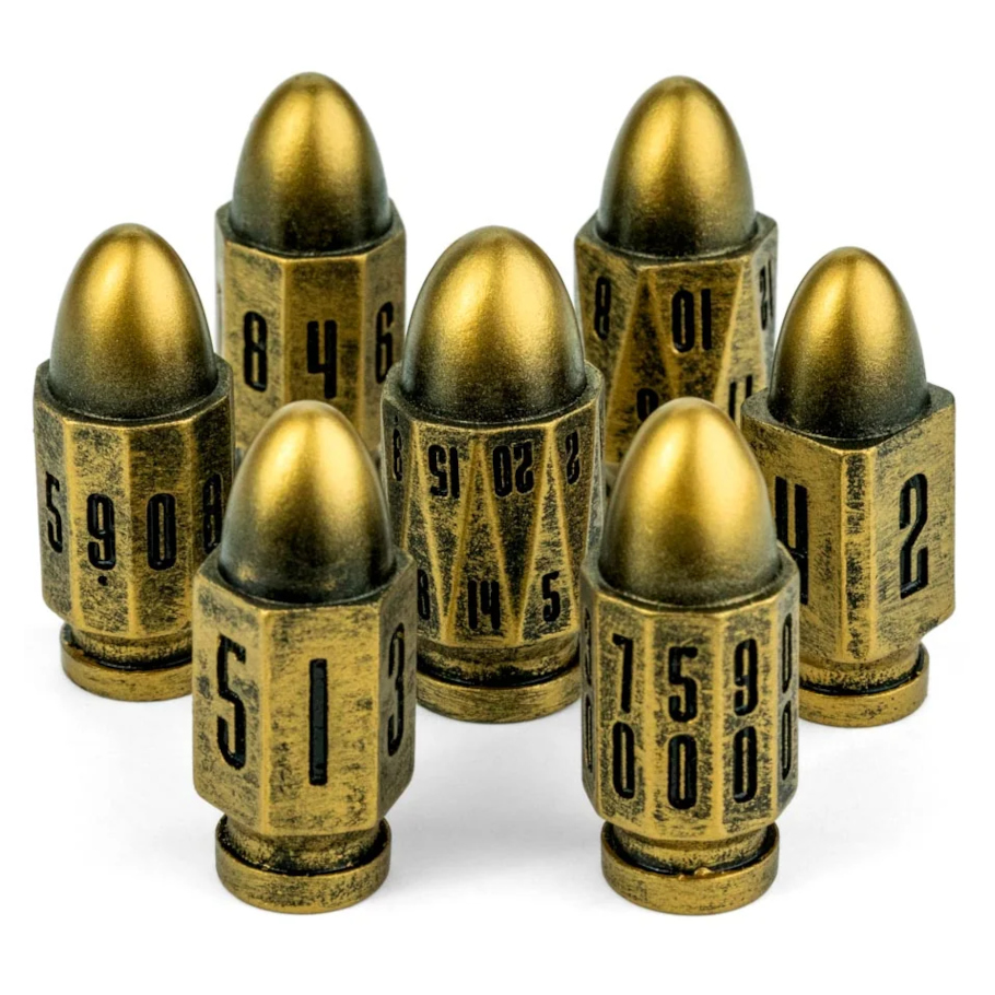Dice: 7-Set: Resin: Gunslinger