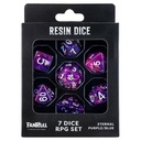 Dice: 7-Set: Resin: Eternal Purple/Blue