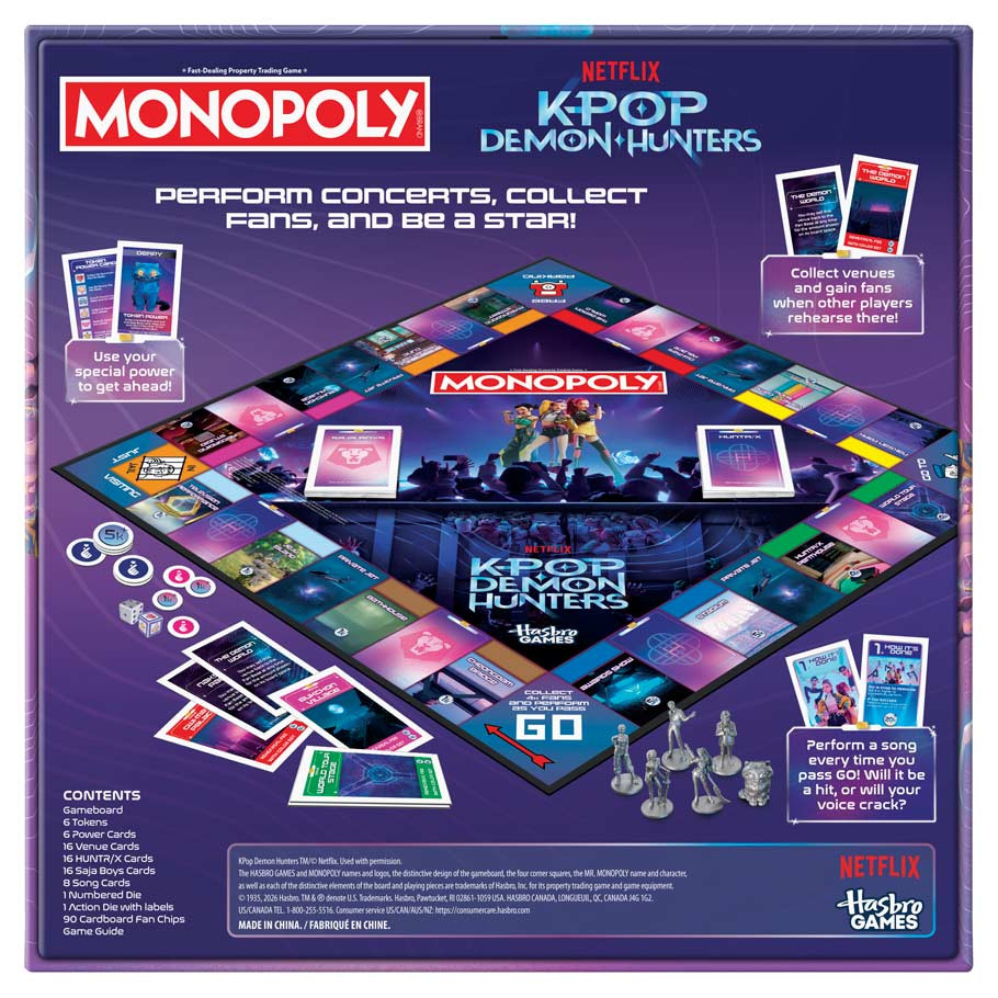Monopoly: K-Pop Demon Hunters