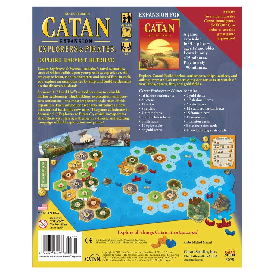 Catan Exp: Explorers & Pirates