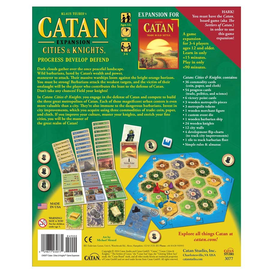 Catan Exp: Cities & Knights