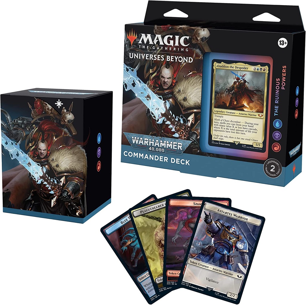 MTG: Universes Beyond - Warhammer 40,000 Commander Deck (The Ruinous Powers)