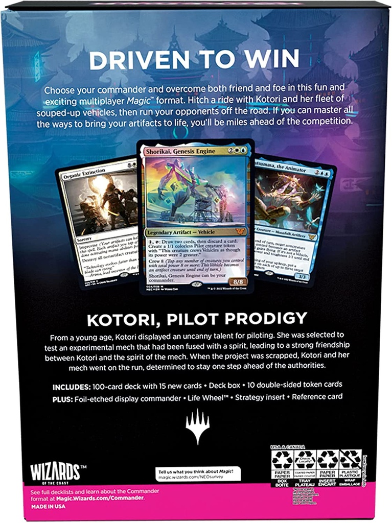 MTG: Kamigawa - Neon Dynasty Commander Deck (Buckle Up)