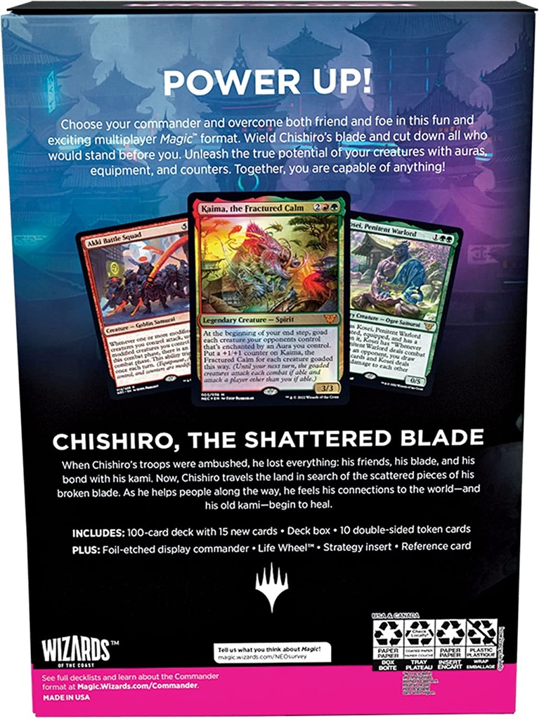 MTG: Kamigawa - Neon Dynasty Commander Deck (Upgrades Unleashed)