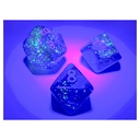 Dice: 7-set Gemini Blue-Blue/light blue