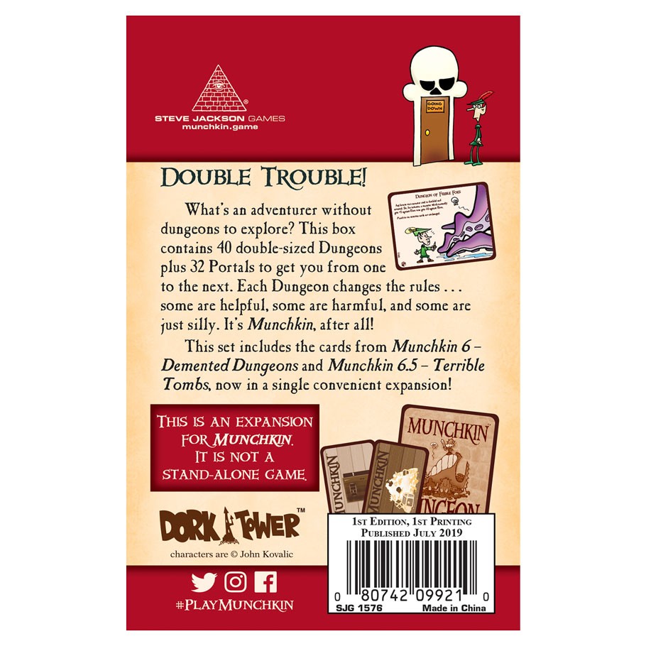 Munchkin: Munchkin 6 - Double Dungeons (Expanded Edition)