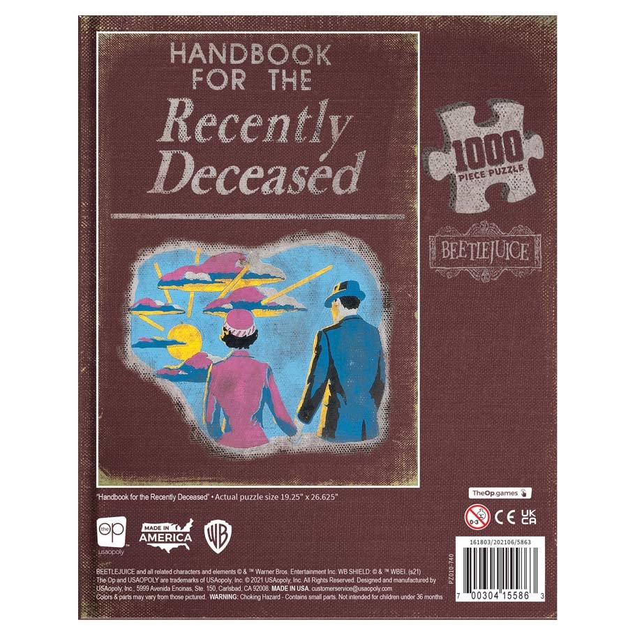 Puzzle: Beetlejuice Handbook 1000pc