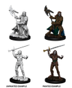 Nolzur's Marvelous Miniatures: Half-Orc Fighter Female