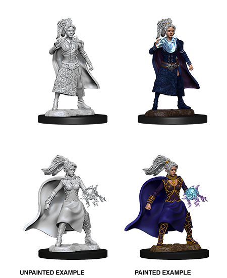 Nolzur's Marvelous Miniatures: Human Sorcerer Female