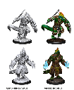 Nolzur's Marvelous Miniatures: Lizardfolk Barbarian & Lizardfolk Cleric
