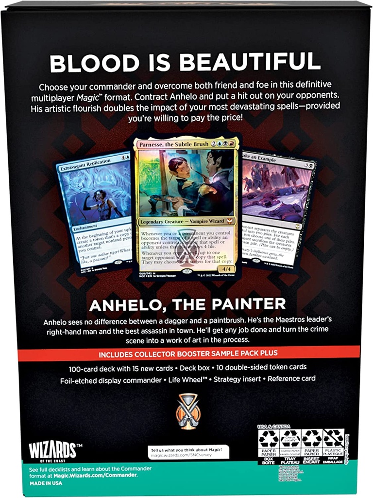 MTG: Streets of New Capenna Commander Deck (Maestros Massacre)