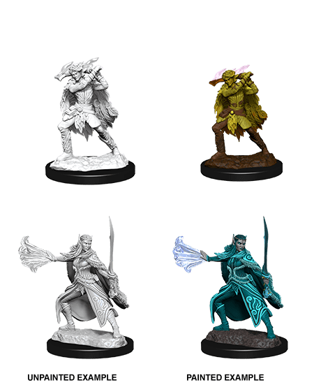 Nolzur's Marvelous Miniatures: Winter Eladrin & Spring Eladrin