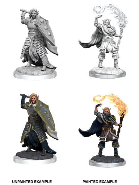 Nolzur's Marvelous Miniatures: Elf Cleric Male W16