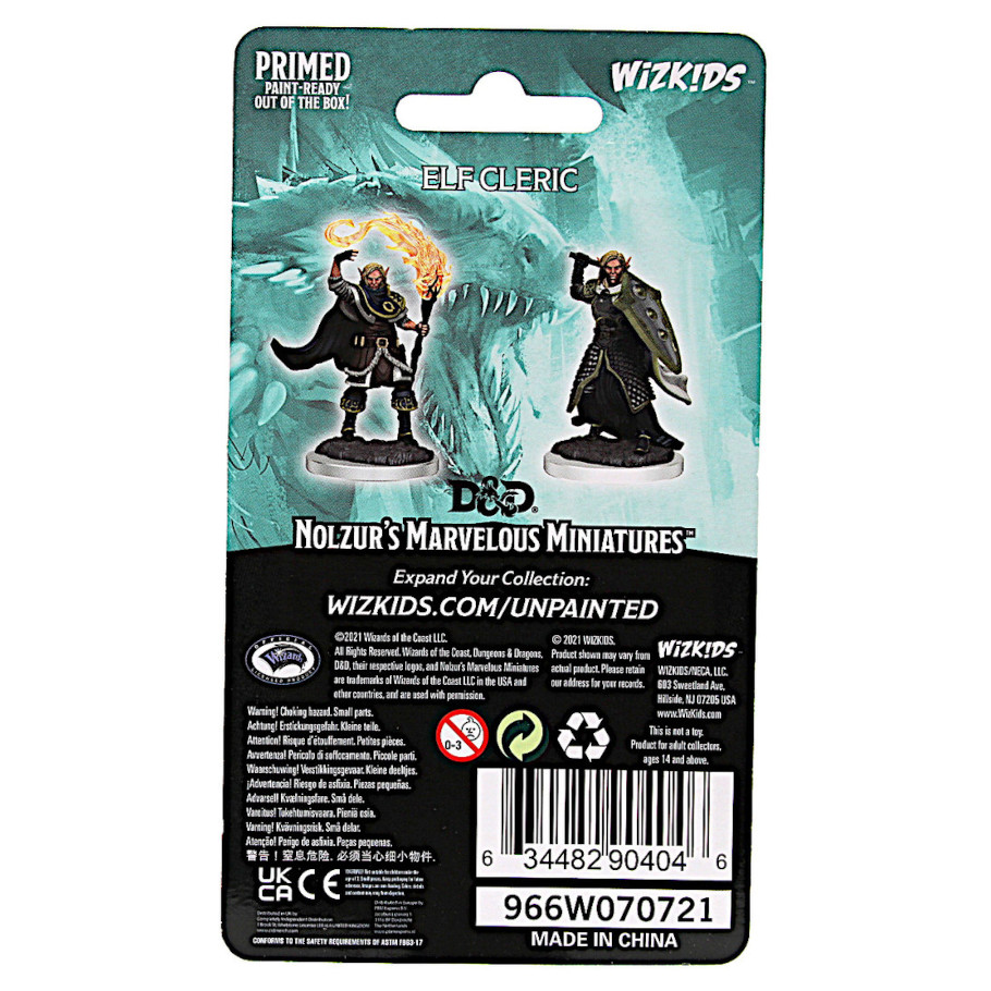 Nolzur's Marvelous Miniatures: Elf Cleric Male W16