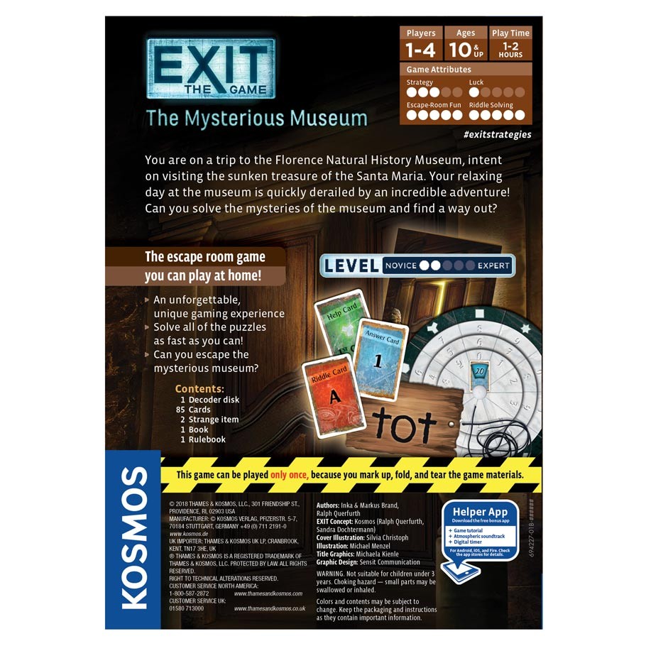 EXIT: The Mysterious Museum