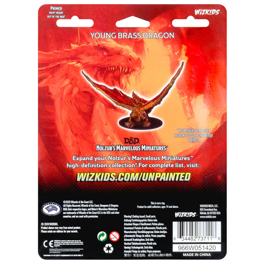 Nolzur's Marvelous Miniatures: Young Brass Dragon