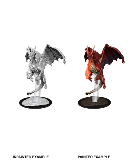 Nolzur's Marvelous Miniatures: Young Red Dragon